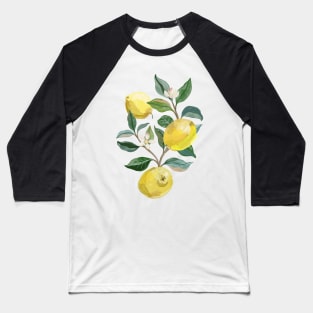 Luscious Lemon Branch Baseball T-Shirt